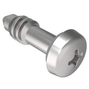 Fast Lead Screw, Small Size, Phillips Recess, 0.9mm (.04 in) Max. Outer Panel, Steel, Zinc Plate, Bright chromate - Image 1