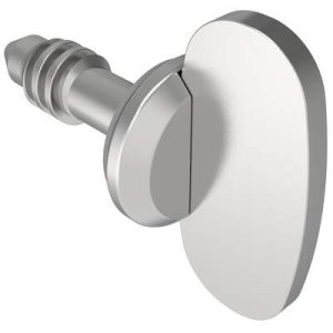 Fast Lead Screw, Medium Size, Wing, 12.1mm (.48 in) Max. Outer Panel, Stainless Steel, Passivated - Image 1