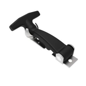 Flexible Draw Latch, 65 Series, Stainless Steel Hardware, F style keeper