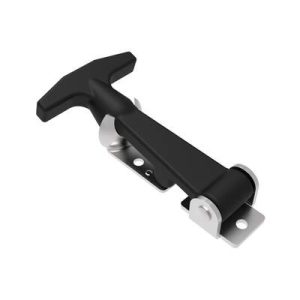 Flexible Draw Latch, 86 Series, Stainless Steel Hardware, F style keeper