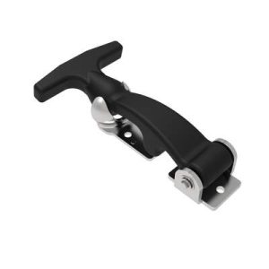 Flexible Draw Latch, 100 Series, Steel Hardware, F style keeper