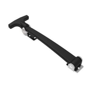 Flexible Draw Latch, 130 Series, Steel Hardware, F style keeper