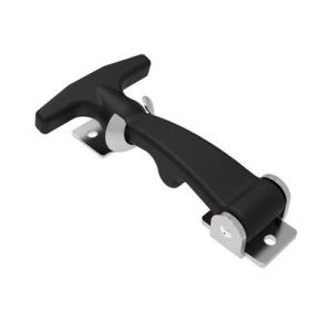 Flexible Draw Latch, 71 Series, Steel Hardware, R style keeper - Image 1