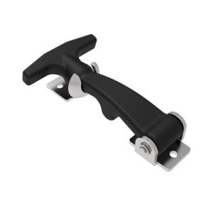 Flexible Draw Latch, 71 Series, Steel Hardware, R style keeper - Image 1