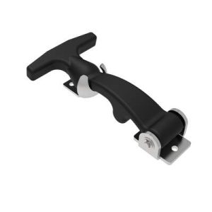 Flexible Draw Latch, 100 Series, Steel Hardware, R style keeper - Image 1