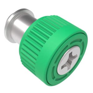 Captive Screw, M3 X 0.5, SMT, TORX Thread, Knurled Black Knob