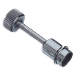 Captive Screw, M3 X 0.5, Flare-in, Slotted Recess, Knurled Bright Knob - Image 1
