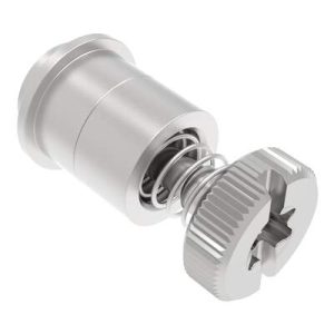 Captive Screw, 4-40 Thread, Surface Mount Technology, TORX®/Slot Combination, Knurled Bright Knob
