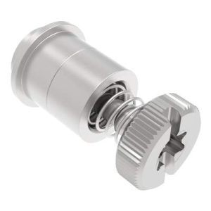Captive Screw, 4-40 Thread, Surface Mount Technology, TORX®/Slot Combination, Knurled Bright Knob