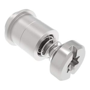Captive Screw, 4-40 Thread, Surface Mount Technology, TORX®/Slot Combination, Smooth Bright Knob - Image 1