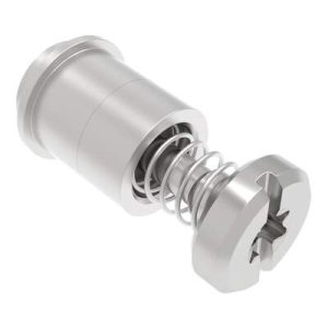 Captive Screw, 6-32 Thread, Surface Mount Technology, TORX®/Slot Combination, Smooth Bright Knob - Image 1