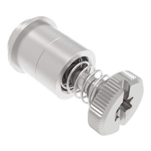 Captive Screw, 6-32 Thread, Surface Mount Technology, TORX®/Slot Combination, Knurled Bright Knob - Image 1