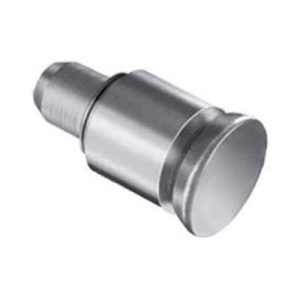 Spring Loaded Plunger, Flare-in, Small Size, Without hold-open feature, Steel, Bright Knob - Image 1