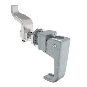 Compression Latch, Lift & Turn, Small Size, Handle Style, No Restriction, Non-Locking, Zinc Alloy, Chemical Protective Film, Natural