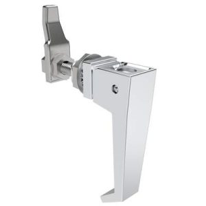Compression Latch, Lift & Turn, Medium Size, Handle Style, No Restriction, Non-Locking, Zinc Alloy, Chrome Plated, Polished