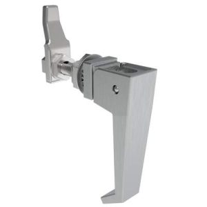 Compression Latch, Lift & Turn, Medium Size, Handle Style, No Restriction, Non-Locking, Zinc Alloy, Chrome Plated, Brushed
