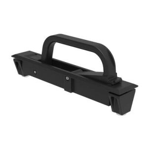 Concealed Pull, Large Size, Zinc Alloy, Powder Coated, Black