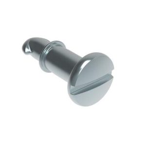 DZUS® Lion Quarter-Turn Stud, Small Size, Slotted Recess, Steel Zinc Plate, Bright chromate - Image 1