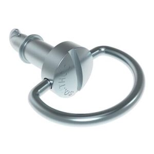 DZUS® Lion Quarter-Turn Stud, Medium Size, Bail Handle, Steel Zinc Plate, Bright chromate - Image 1