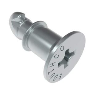 DZUS® Lion Quarter-Turn Stud, Medium Size, Phillips, Flush, Steel Zinc Plate, Bright chromate - Image 1