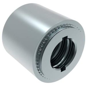 DZUS® Lion Quarter-Turn Receptacle, Medium Size, Press-in, Steel Zinc Plate, Bright chromate