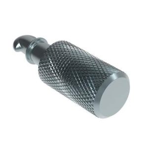 DZUS® Lion Quarter-Turn Stud, Large Size, Knurled, Steel Zinc Plate, Bright chromate - Image 1