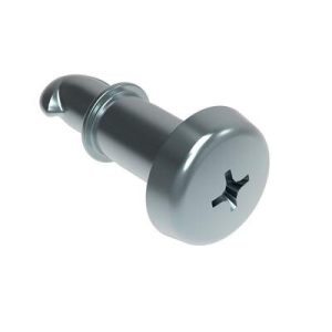 DZUS® Lion Quarter-Turn Stud, Large Size, Phillips Recess, Steel Zinc Plate, Bright chromate - Image 1