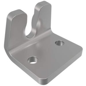 Under-center Draw Latch Keeper, Stainless Steel, Natural