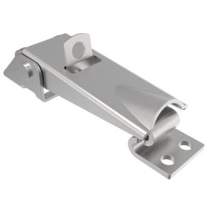 Under-center Draw Latch Large Size, Steel, Zinc Plate, Bright chromate