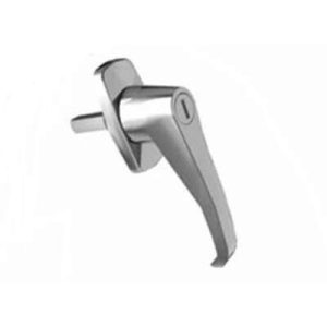 Cam Latch L-Handle, Hand Operated, Zinc Alloy, Chrome Plated, Polished