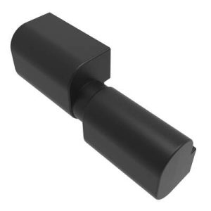 Lift-Off Hinge Offset Knuckle Style, Concealed Mount, Glass Filled Nylon, Black