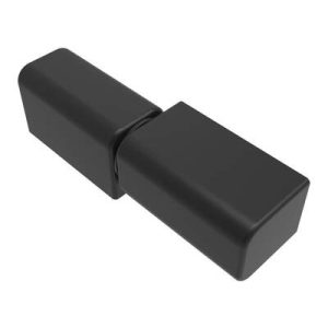 Lift-Off Hinge In-line Knuckle Style, Concealed Mount, Zinc Alloy, Powder Coat, Black