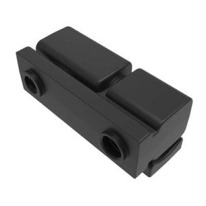 Lift-Off Hinge In-line Knuckle Style, Concealed Mount, Zinc Alloy, Powder Coat, Black