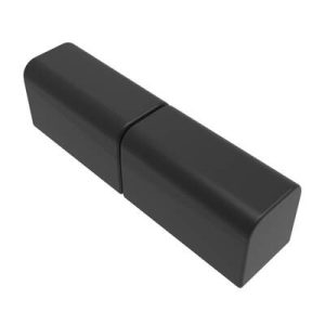 Lift-Off Hinge In-line Knuckle Style, Concealed Mount, Zinc Alloy, Powder Coat, Black