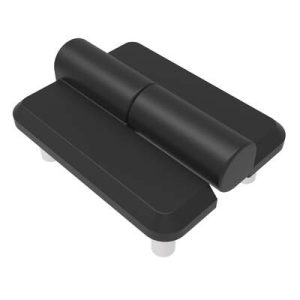 Lift-Off Hinge In-line Knuckle Style, Concealed Mount, Zinc Alloy, Powder Coat, Black