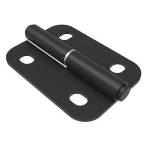 Lift-Off Hinge In-line Knuckle Style, Concealed Mount, Steel, Powder Coat, Black