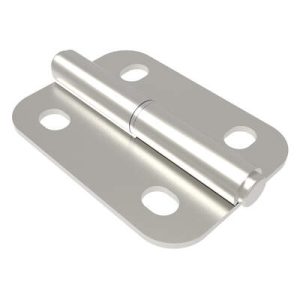 Lift-Off Hinge In-line Knuckle Style, Concealed Mount, Stainless Steel, Electro Polish, Polished