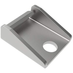 Over-center Draw Latch Small Size, Exposed Keeper (single hole mount), Stainless Steel, Passivated - Image 1