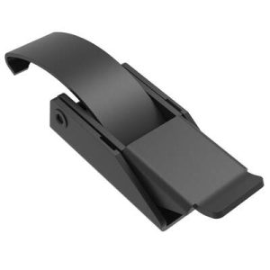 Over-center Draw Latch Medium Size, Handle Tab Up, No Keeper, Steel, Powder Coat