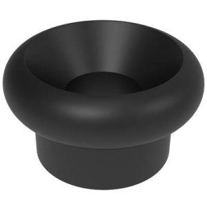 Over-center Draw Latch Large Size, Concealed Keeper (button style), Steel, Powder Coat