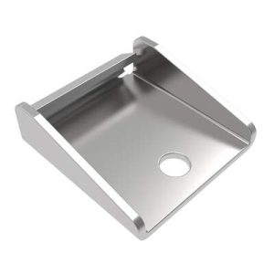 Over-center Draw Latch Extra Large Size, Exposed Keeper (single hole mount), Steel, Zinc Plate, Bright chromate