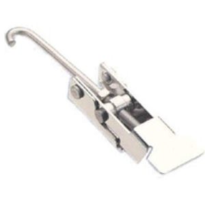 Over-center Draw Latch, Large Size, Without Keeper, Stainless Steel, Passivated, Without vinyl grip - Image 1