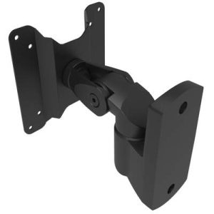Monitor Mount, Tilt & Swivel, Wall Mount, Aluminum Alloy, Black