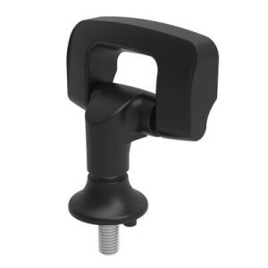 Monitor Mount, Tilt & Swivel,  Stainless Steel, Black - Image 1