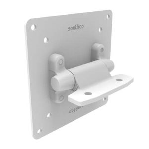 Monitor Mount, Tilt, Aluminum Alloy, Powder Coat, White
