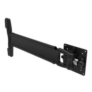 Monitor Mount, Tilt & Swivel, Single Arm,  Aluminum Alloy, Powder Coat, Black - Image 1