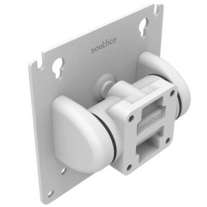 Monitor Mount, Tilt,  Aluminum Alloy, Powder Coat, White