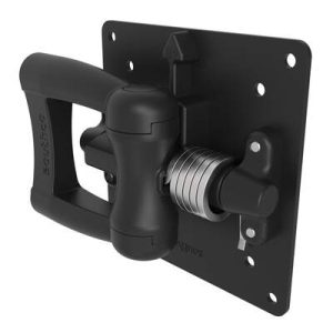 Monitor Mount, Tilt & Swivel,  Aluminum Alloy, Powder Coat, Black - Image 1