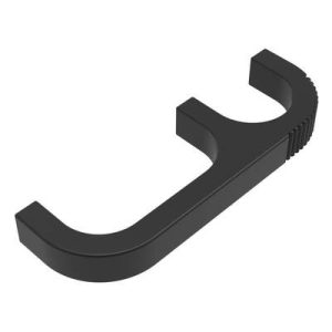 Pull, Large Size, 8-32 Thread, Aluminum, Silver