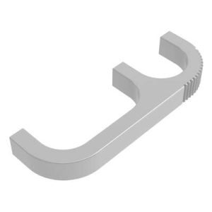 Pull, Large Size, 8-32 Thread, Aluminum, Silver